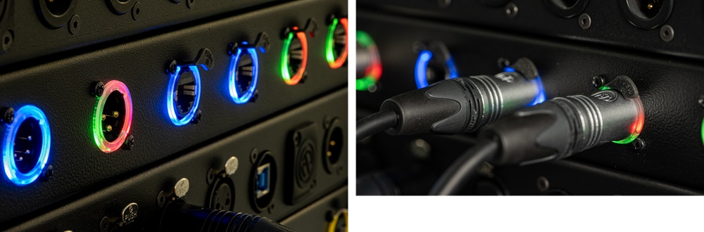 Tabelle - NEUTRIK Halo-Anschlüsse